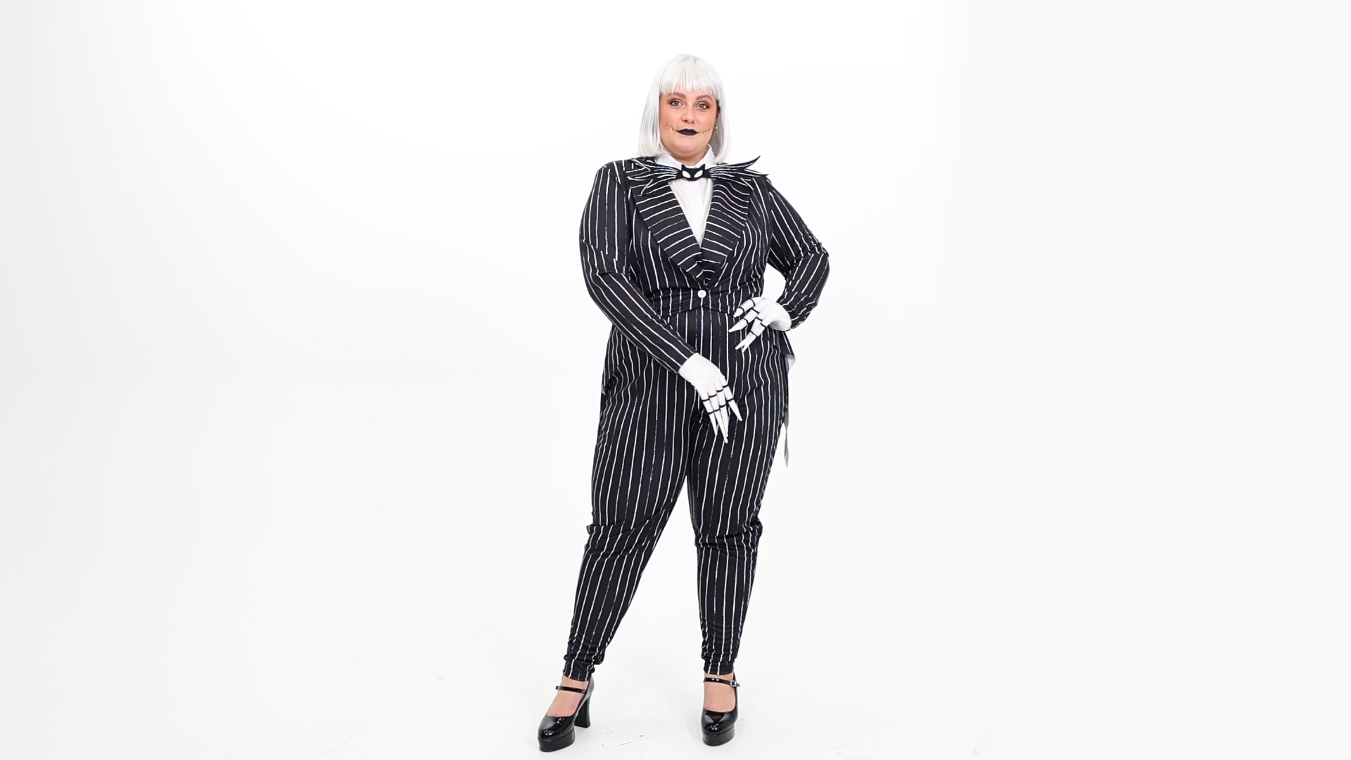 FUN4811PL Women's Plus Size Disney Jack Skellington Costume